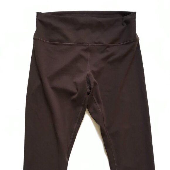 Lululemon Align High Rise Crop Leggings Womens 14 Brown 21" Inseam Cropped Tight - Picture 4 of 13